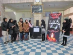 مراسم پرفیض زیارت عاشورا به مناسبت شهادت حضرت زهرا ( س ) در نمازخانه آموزشکده برگزار شد 4