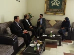 بازدید سید محمد عابدی معاون استاندار و فرماندار ویژه شهرستان خوی از آموزشکده فنی و حرفه ای دختران خوی 2