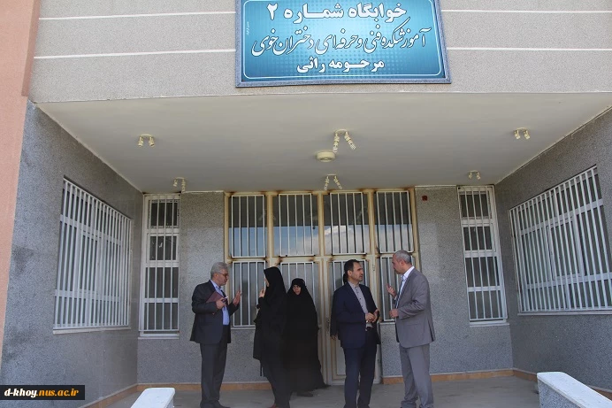 -	بازدید دکتر علیرضا فیروز ، معاونت محترم اداری و مالی دانشگاه فنی و حرفه ای از آموزشکده فنی و حرفه ای دختران خوی 3