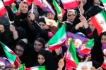 استقبال گسترده دانشجویان – اساتید و کارکنان آموزشکده فنی و حرفه ای دختران خوی از سفر ریاست جمهوری به شهرستان خوی 3