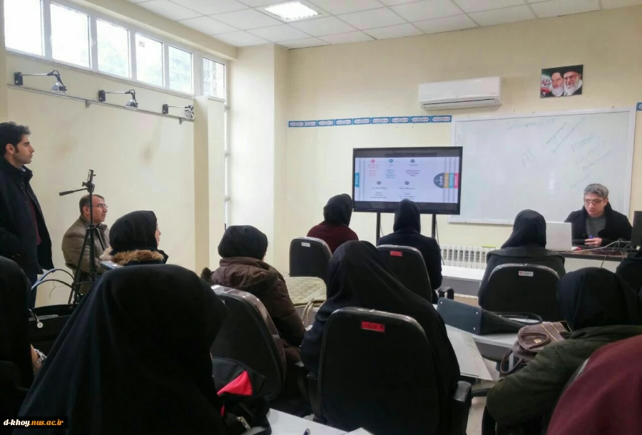 بازدید دانشجویان کارشناسی مهندسی کامپیوتر آموزشکده از مجتمع فرهنگی دیجیتال شهرستان خوی  2