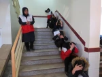 برگزاری مانور زلزله در خوابگاه دانشجویی آموزشکده فنی و حرفه ای دختران خوی 3
