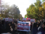 حضور پرشور اساتید – کارکنان و دانشجویان آموزشکده فنی و حرفه ای دختران خوی در راهپیمایی روز 13 آبان 3