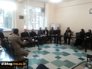 بازدید دکتر یوسفی خاتونی ، ریاست محترم دانشگاه فنی و حرفه ای استان آذربایجان غربی از آموزشکده فنی و حرفه ای دختران خوی 2