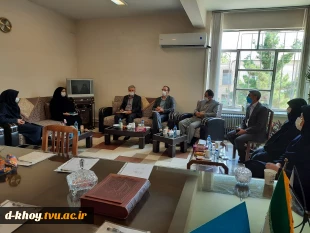 حضور مسئولین حراست سازمان مرکزی دانشگاه فنی و حرفه ای در آموزشکده فنی و حرفه ای دختران خوی 2