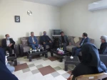 حضور نماینده محترم مردم شریف شهرستانهای خوی و چایپاره در مجلس شورای اسلامی و ریاست محترم دانشگاه فنی و حرفه ای استان آذربایجان غربی در آموزشکده فنی و حرفه ای دختران خوی  2
