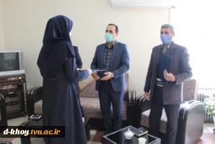مراسم تودیع و معارفه ریاست آموزشکده فنی و حرفه ای دختران خوی 3