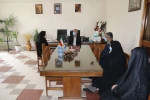 بازدید معاونت محترم استاندار و فرماندار ویژه شهرستان خوی از آموزشکده فنی و حرفه ای دختران خوی 2