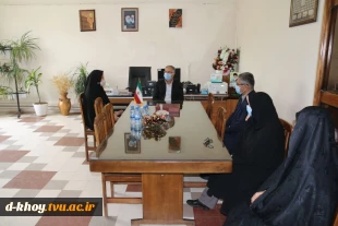 بازدید معاونت محترم استاندار و فرماندار ویژه شهرستان خوی از آموزشکده فنی و حرفه ای دختران خوی 2