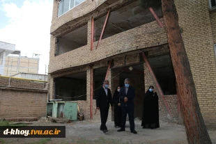 بازدید معاونت محترم استاندار و فرماندار ویژه شهرستان خوی از آموزشکده فنی و حرفه ای دختران خوی 3