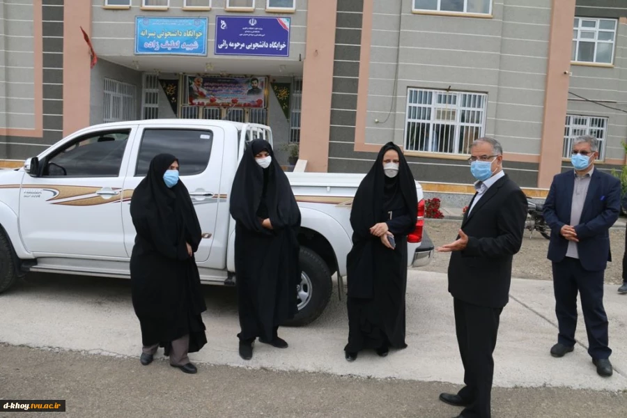 بازدید معاونت محترم استاندار و فرماندار ویژه شهرستان خوی از آموزشکده فنی و حرفه ای دختران خوی 4
