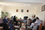 بازدید ریاست محترم دانشگاه فنی و حرفه ای استان آذربایجان غربی جناب آقای دکتر یوسفی از آموزشکده فنی و حرفه ای دختران خوی 3