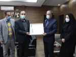 بازدید ریاست محترم دانشگاه فنی و حرفه ای استان آذربایجان غربی جناب آقای دکتر یوسفی از آموزشکده فنی و حرفه ای دختران خوی 4