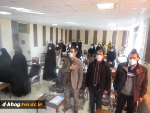 برگزاری مراسمی به مناسبت دهه مبارک فجر و تجلیل از دانشجویان فعال فرهنگی در آموزشکده فنی دختران خوی 2