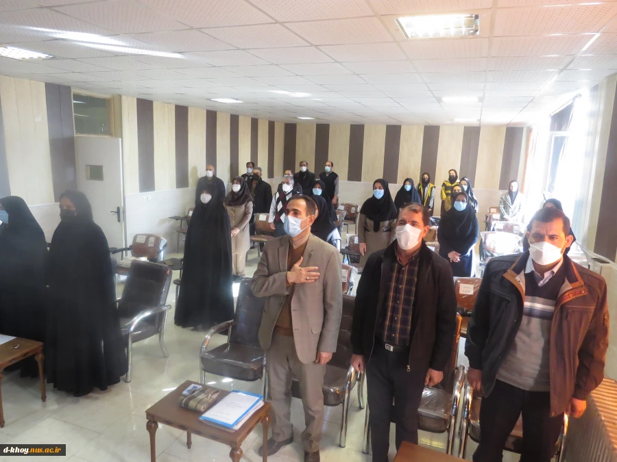 برگزاری مراسمی به مناسبت دهه مبارک فجر و تجلیل از دانشجویان فعال فرهنگی در آموزشکده فنی دختران خوی 2