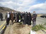 شرکت همکاران در مراسم روز درختکاری و کاشت نهال به نیت شهدای گرانقدر خوی در ارتفاعات امیربیگ 4