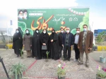 شرکت همکاران در مراسم روز درختکاری و کاشت نهال به نیت شهدای گرانقدر خوی در ارتفاعات امیربیگ 5