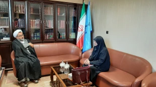 دیدار سرپرست آموزشکده فنی و حرفه ای دختران خوی با رییس دادگستری شهرستان خوی 3