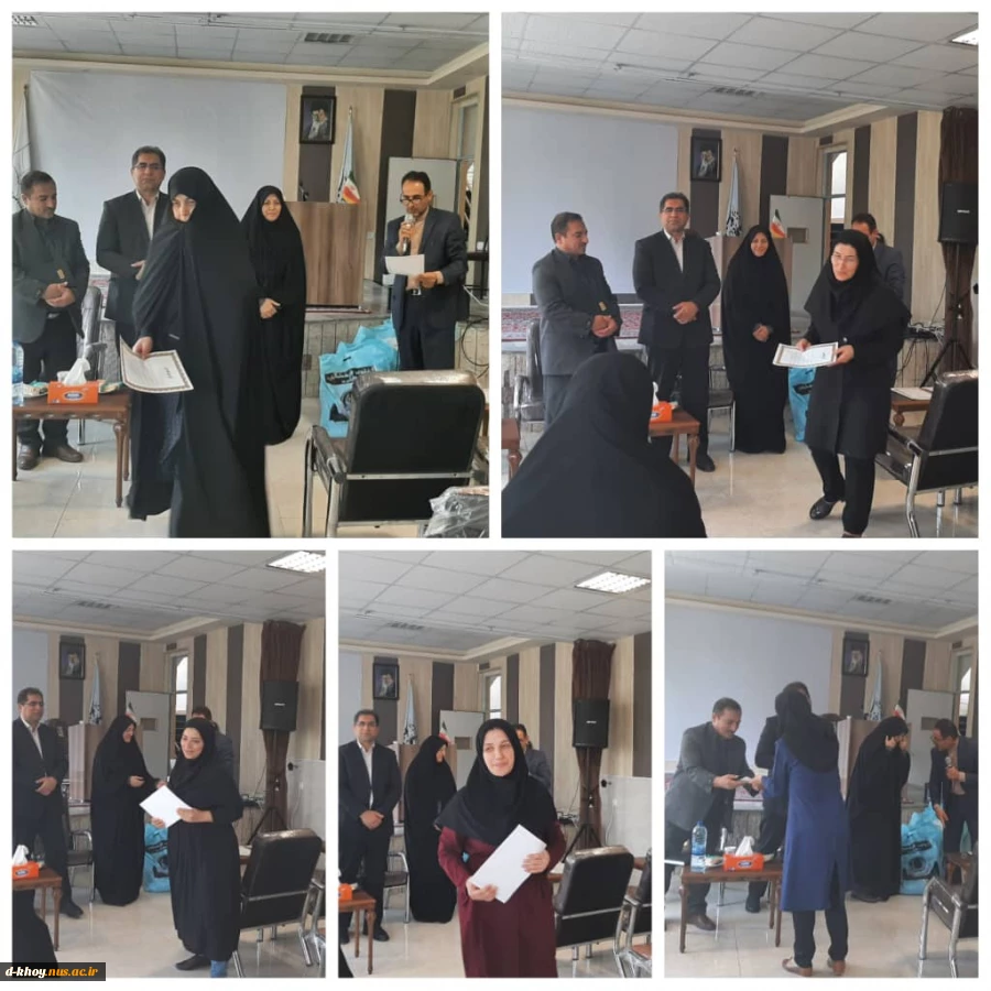 جلسه سرپرست دانشگاه فنی و حرفه ای استان آذربایجان غربی با کارکنان آموزشکده دختران خوی 5