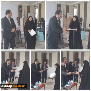 تجلیل از بانوان به مناسبت هفته حجاب و عفاف در آموزشکده دختران خوی