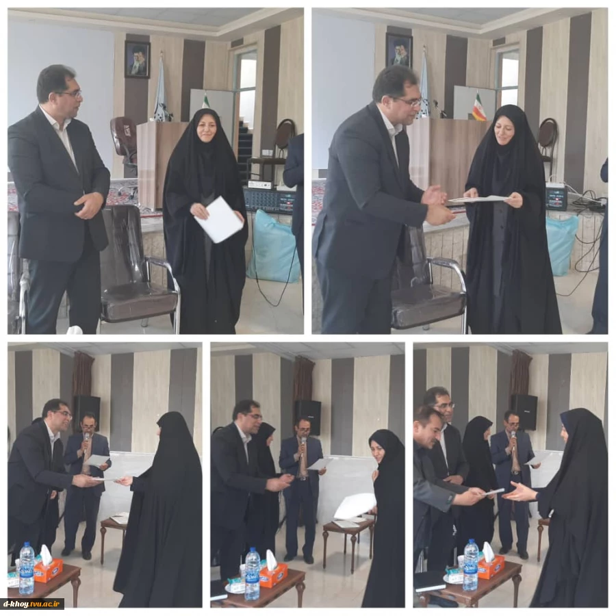 تجلیل از بانوان به مناسبت هفته حجاب و عفاف در آموزشکده دختران خوی 2