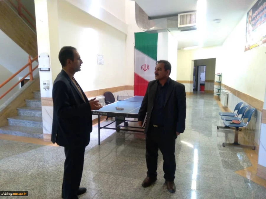 بازدید رئیس نظارت و ارزیابی دانشگاه فنی و حرفه ای استان آذربایجان غربی از آموزشکده دختران خوی 2