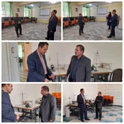 بازدید رئیس نظارت و ارزیابی دانشگاه فنی و حرفه ای استان آذربایجان غربی از آموزشکده دختران خوی 5