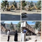 شروع عملیات بهسازی محوطه آموزشکده دختران خوی
