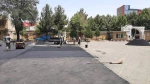 ادامه عملیات بهسازی محوطه آموزشکده دختران خوی 2