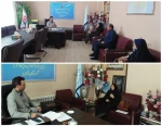 دیدار سرپرست آموزشکده دختران خوی با سرپرست آموزش و پرورش این شهرستان 2