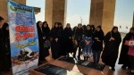حضور در تپه شهدای گمنام شهرستان خوی 4