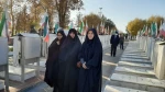 عطر افشانی و غبارروبی گلزار شهدا به مناسبت هفته بسیج 2