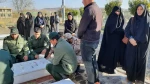 عطر افشانی و غبارروبی گلزار شهدا به مناسبت هفته بسیج 3