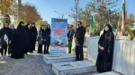عطر افشانی و غبارروبی گلزار شهدا به مناسبت هفته بسیج 5