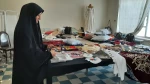 بازدید ریاست آموزشکده از اراپه کارهای عملی رشته طراحی و دوخت در نیمسال اول۱۴۰۲-۱۴۰۱ 2
