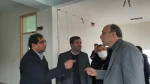 دیدار از خسارت وارده زلزله های اخیر شهرستان خوی توسط رئیس نظارت و ارزیابی دانشگاه فنی .و حرفه ای کشور 7