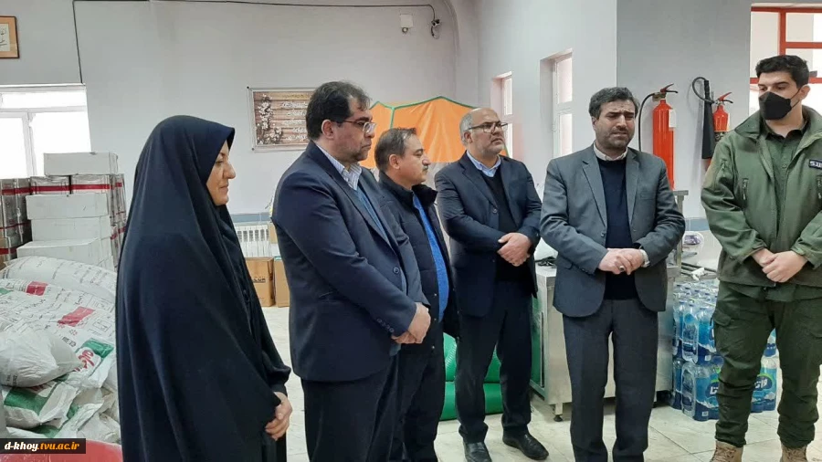 دیدار از خسارت وارده زلزله های اخیر شهرستان خوی توسط رئیس نظارت و ارزیابی دانشگاه فنی .و حرفه ای کشور 15