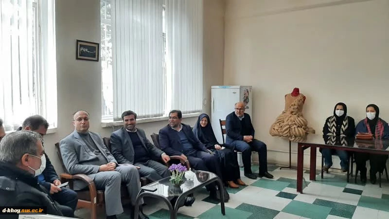 دیدار از خسارت وارده زلزله های اخیر شهرستان خوی توسط رئیس نظارت و ارزیابی دانشگاه فنی .و حرفه ای کشور 25