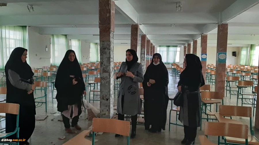 بازدید تیم مشاوران جهادی اعزامی ستاد مرکزی دانشگاه فنی و حرفه‌ای کشور از مناطق زلزله زده خوی 13