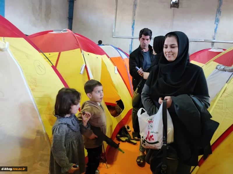 بازدید تیم مشاوران جهادی اعزامی ستاد مرکزی دانشگاه فنی و حرفه‌ای کشور از مناطق زلزله زده خوی 15
