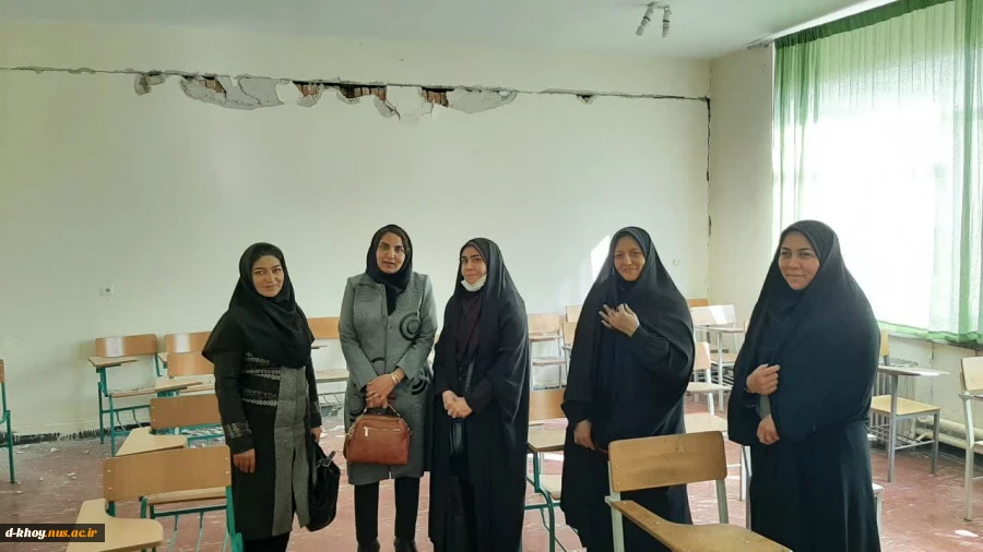 بازدید تیم مشاوران جهادی اعزامی ستاد مرکزی دانشگاه فنی و حرفه‌ای کشور از مناطق زلزله زده خوی 18