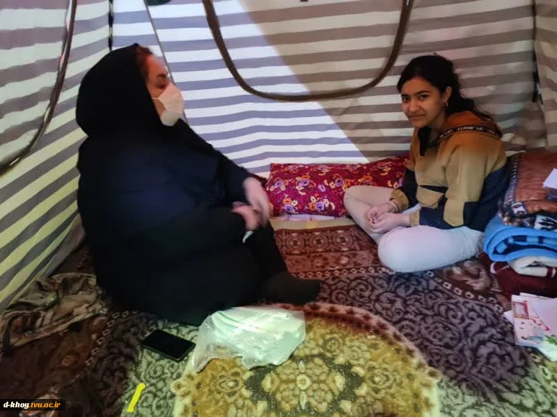 بازدید تیم مشاوران جهادی اعزامی ستاد مرکزی دانشگاه فنی و حرفه‌ای کشور از مناطق زلزله زده خوی 22