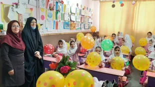 گرامیداشت روز معلم در مدارس شهرستان خوی 6