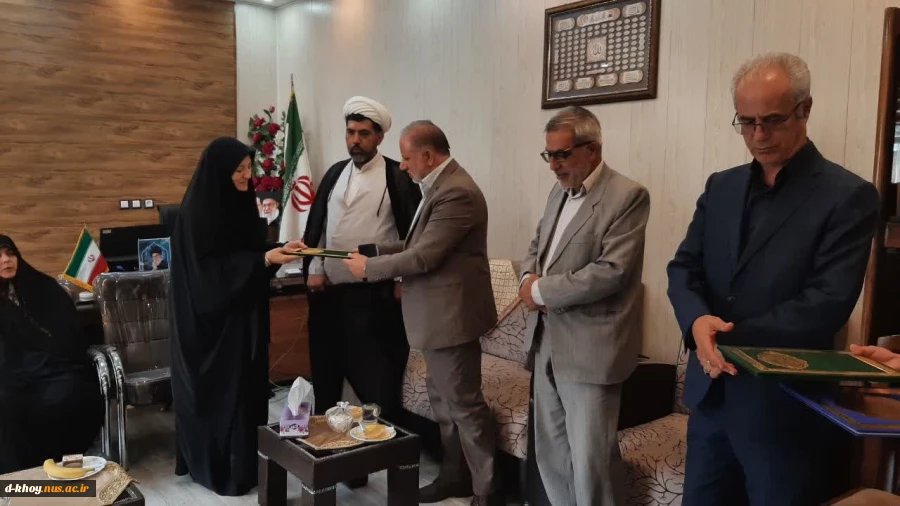 حضور فرماندار محترم شهرستان خوی در آموزشکده دختران خوی 4