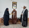 دیدار ریاست آموزشکده دختران خوی با امام جمعه محترم شهرستان خوی 3