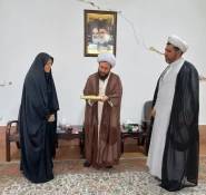 دیدار ریاست آموزشکده دختران خوی با امام جمعه محترم شهرستان خوی 4