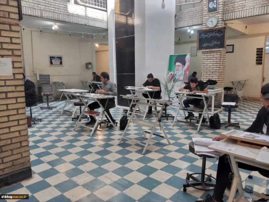 برگزاری آزمون نظام مهندسی در آموزشکده دختران خوی 4