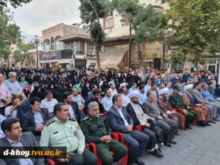 انتخاب رئیس آموزشکده دختران خوی  به عنوان الگوی برتر عفاف و حجاب دانشگاهیان شهرستان خوی 5
