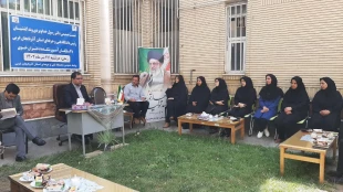 نشست صمیمی رئیس دانشگاه فنی و حرفه‌ای استان آذربایجان غربی با کارکنان آموزشکده دختران خوی 3