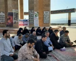 برگزاری مراسم پرفیض زیارت عاشورا در جوار شهدای گمنام شهرستان خوی 9
